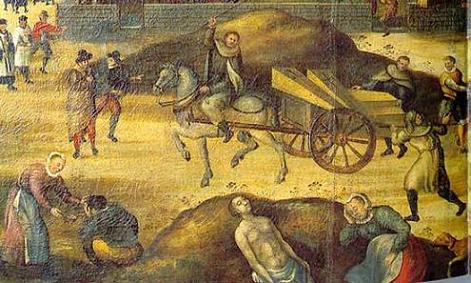 La epidemia de Peste en Lopera en el Siglo  XVI. Lopera implora a San Roque.