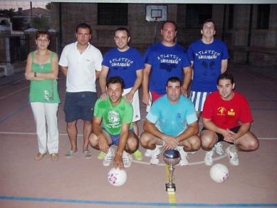 El At. San Roqueño vencedor de la I Liga de Voleibol.