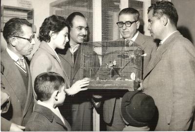 D. José María Orti Meléndez-Valdés un apasionado de las aves y los pájaros exóticos.