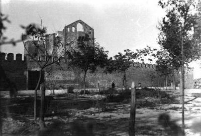 Vista del Castillo de Lopera del año 1930