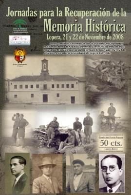 Lopera acogerá unas Jornadas para la Recuperación de la Memoria Histórica el 21 y 22 de Noviembre.