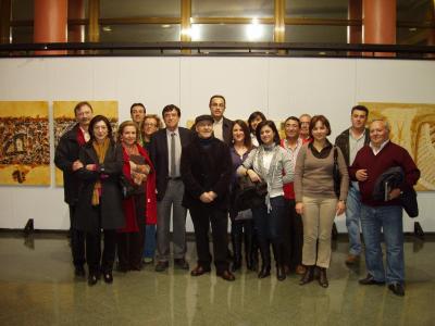Inaugurada la exposición de Pedro Monje en la Universidad de Jaén