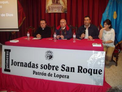 Inauguración de las I Jornadas sobre San Roque, Patrón de Lopera