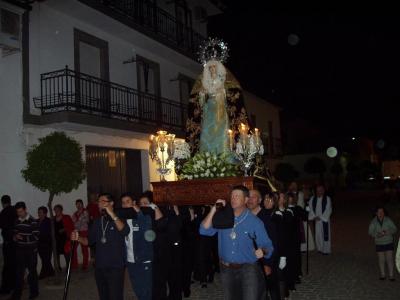 Traslado de la Virgen de los Dolores al templo parroquial para celebrar su septenario