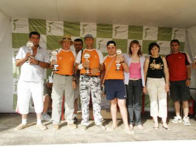 La Asociación petanca Los Fraileros vencedores del XII Circuito Provincial de Petanca celebrado en Lopera