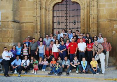 Setenta miembros de la Asociación  de Campistas Aire Libre Jaén visitan Lopera.