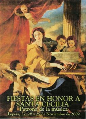 Actos con motivo de las Fiestas en honor a  Santa Cecilia, Patrona de la Música en Lopera