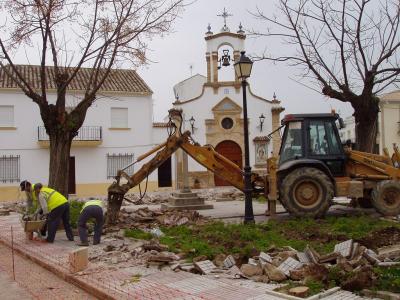 Comienzan las obras de adecuación del Jardín de San Roque