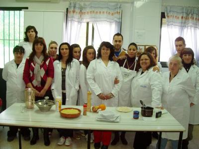 Quince desempleados loperanos participan en un curso de Cocina y Catering para Personas con Especiales Necesidades