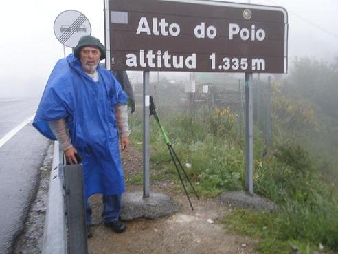 Félix Adán ya se encuentra a menos de 100 kilómetros para llegar a Santiago de Compostela