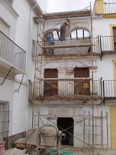Comienzan la obras de restauración de la popular Casa del Judío.