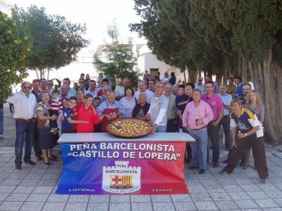 Asamblea y Convivencia de los socios  de la Peña Barcelonista Castillo de Lopera