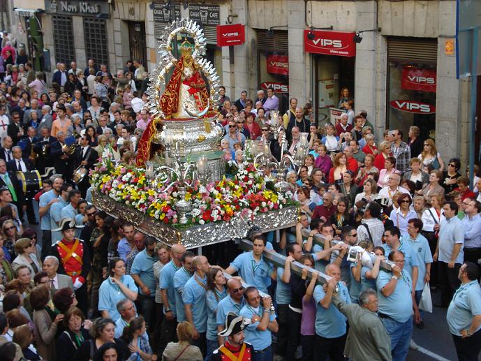 Procesión de la Virgen de la Cabeza en Madrid