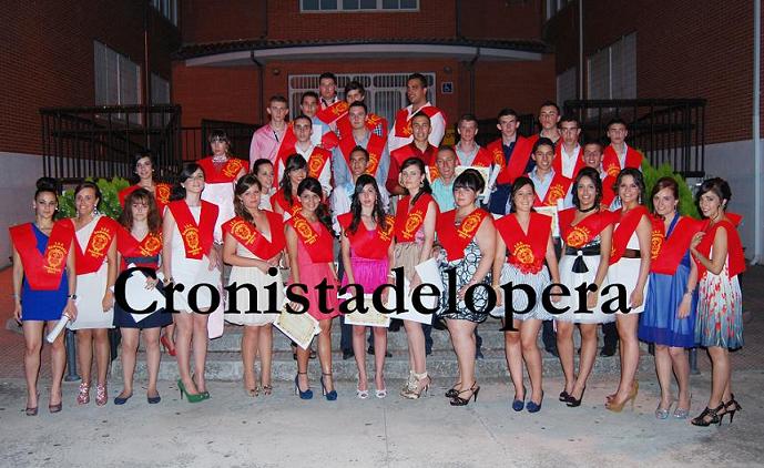 Graduación de 39 alumnos de 4º de ESO del IES Gamonares de Lopera.