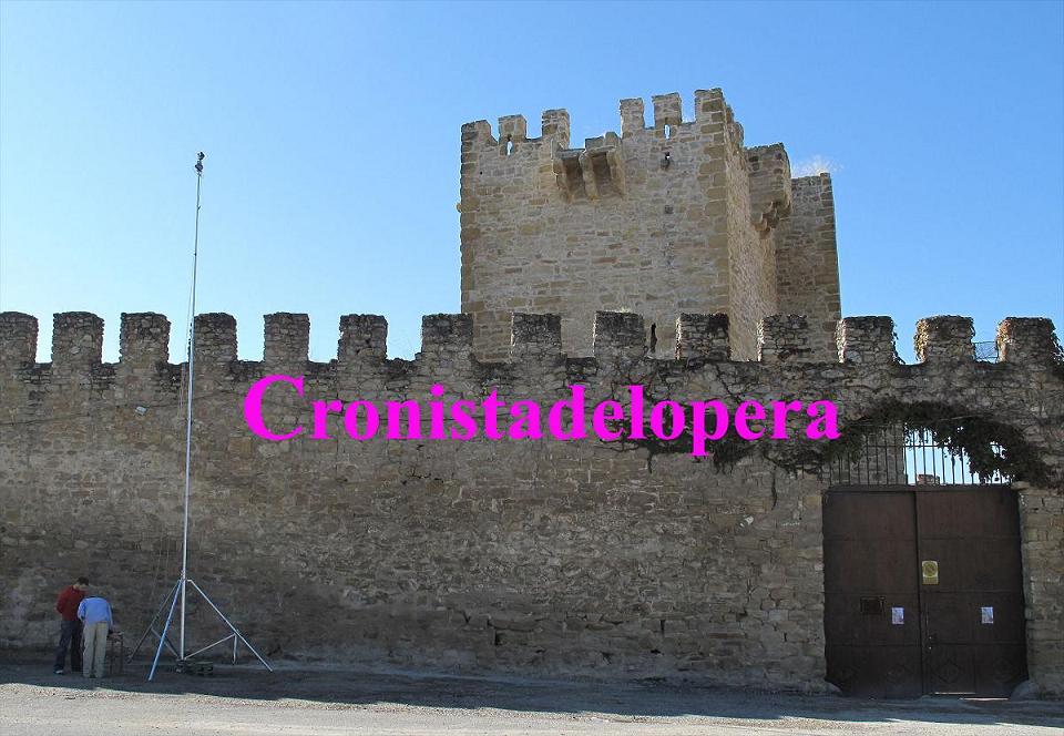 Trabajos de documentación grafica del Castillo-Palacio de Lopera por medio de la fotogrametría.