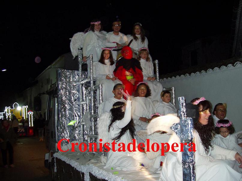 Este año desfilarán por las calles de Lopera cuatro carrozas en la Noche de Reyes