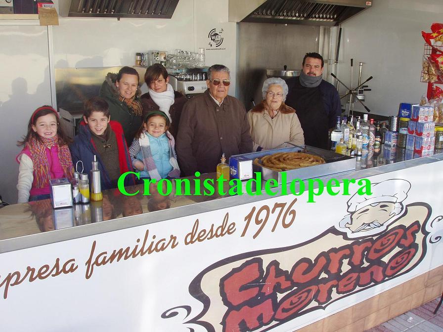 Historia de los "tallos" de Churrería Moreno de Lopera