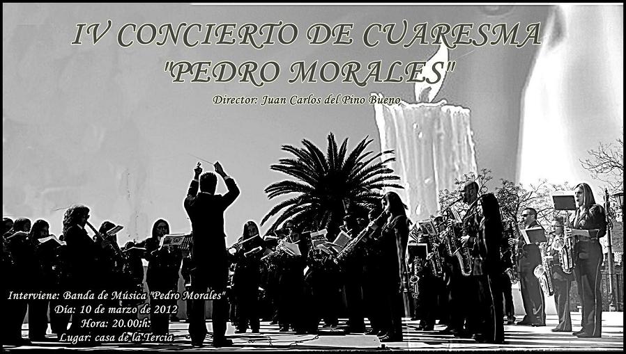 El próximo día 10 de marzo a las 20 horas en la Casa de la Tercia de Lopera tendrá lugar el IV Concierto de Cuaresma "Pedro Morales"