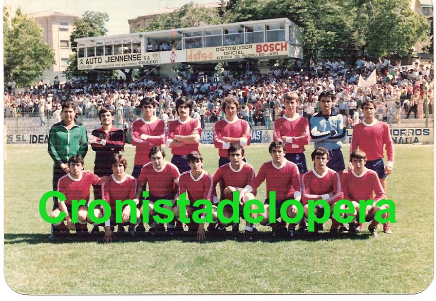 Treinta Aniversario de la Final de la Copa Gobernador Civil de Jaén, que enfrentó un 12 de Junio de 1982 a la A. D. Lopera y al Ibros C. F.