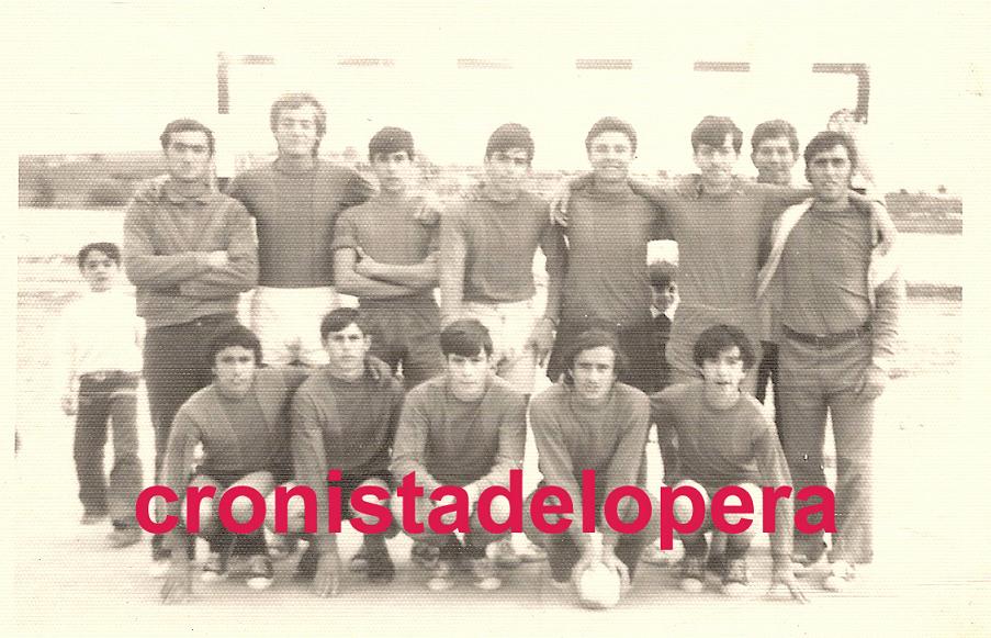 Homenaje al equipo de Balonmano C. P. Lopera Campeón de la Liga Ínter Asociaciones de Jaén en 1972.