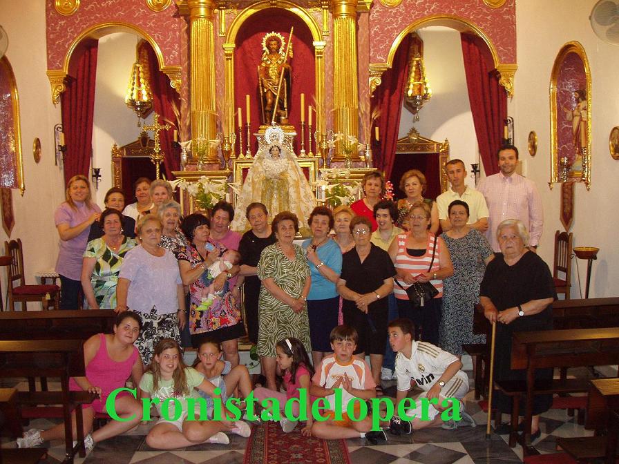 La Ermita de San Roque acogió la Fiesta de la Virgen del Amor Hermoso