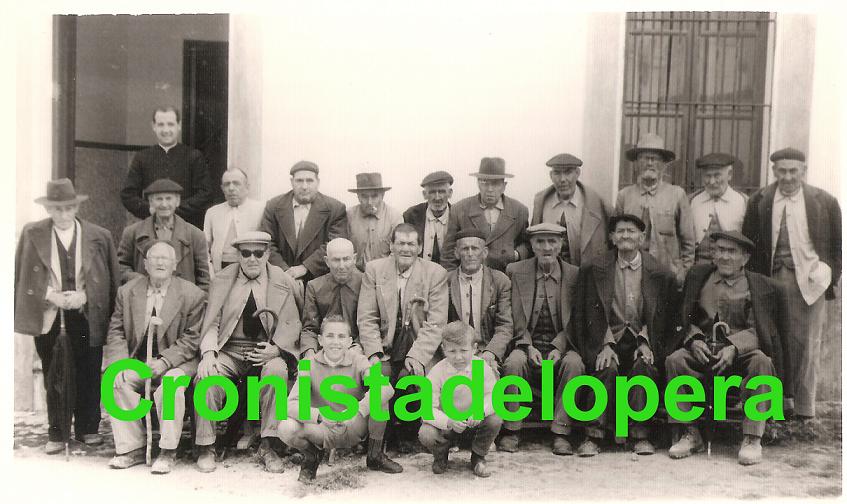 Charlas Cuaresmales para los Mayores de Lopera por el párroco D. Carlos Martínez Marín en el año 1962