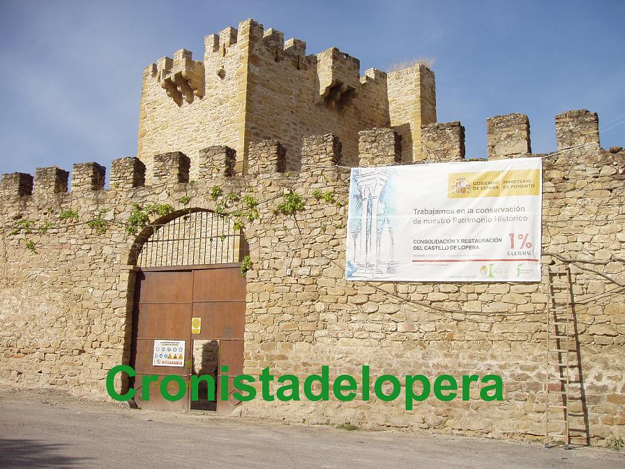 Adiós a la Hiedra y anuncio de las Obras de Consolidación y Restauración en el Castillo de Lopera