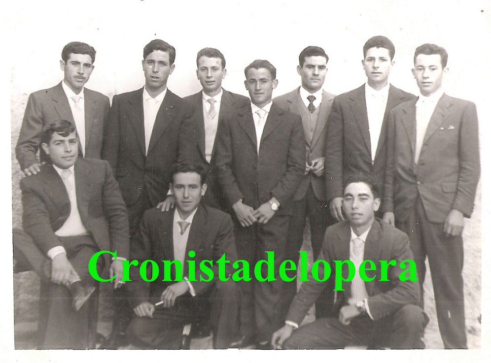 Algunos Loperanos de la Quinta del año 1961