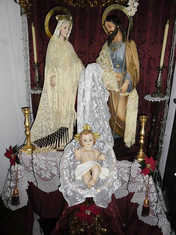 En Nochebuena el tradicional "Aguinaldo de San Roque". Lopera Navidad 2012