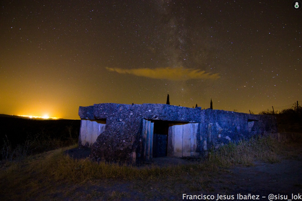 Vistas nocturnas de las Trincheras de Lopera por el loperano Francisco Jesús Ibañez Moreno