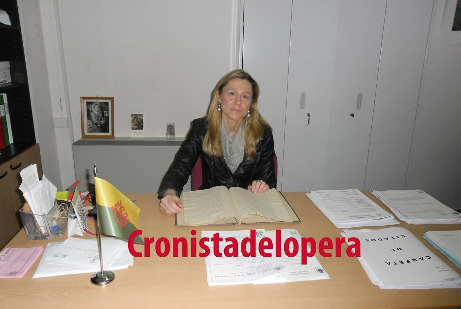 Mª Adelina Espinosa Vallejo es la nueva Juez de Paz de Lopera