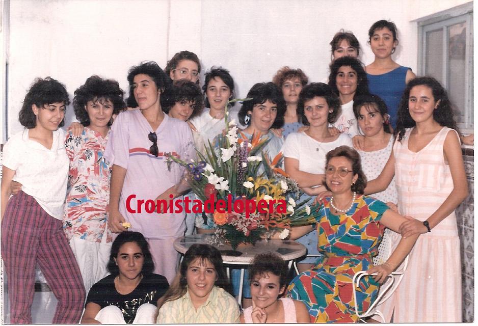 Taller de Confección de María Espinosa Ortega en 1988.
