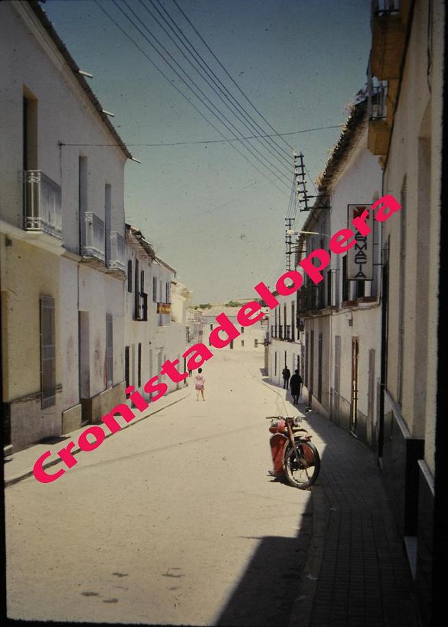La Calle Echegaray, hoy Vicente Orti Peralta en 1970