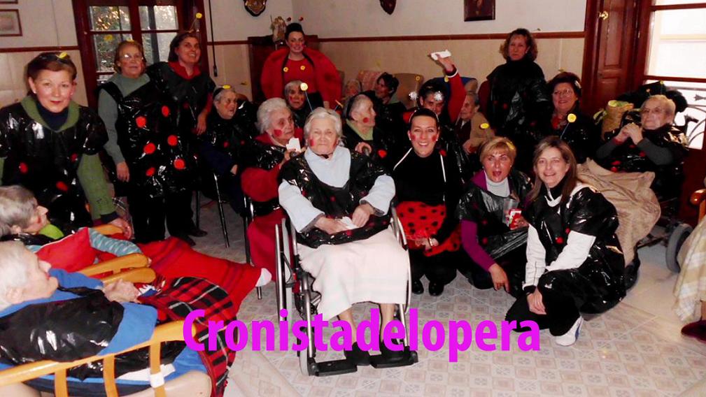 La Residencia de Ancianos "Jesús Nazareno" de Lopera celebra la Fiesta de Carnaval