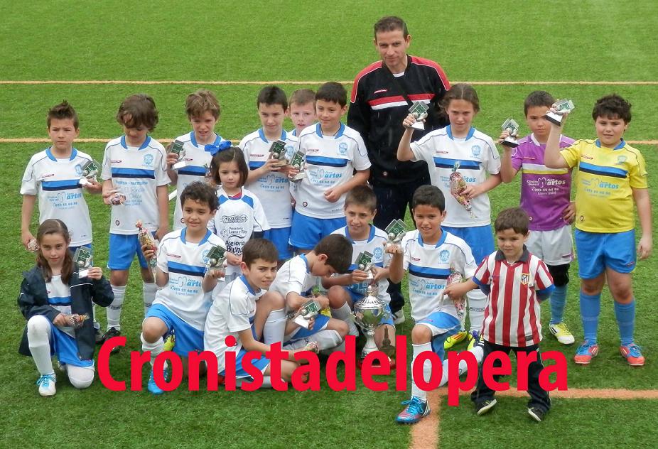El equipo Benjamín de la A.D. Lopera se proclama Campeón del Grupo I de la Segunda Provincial de Jaén