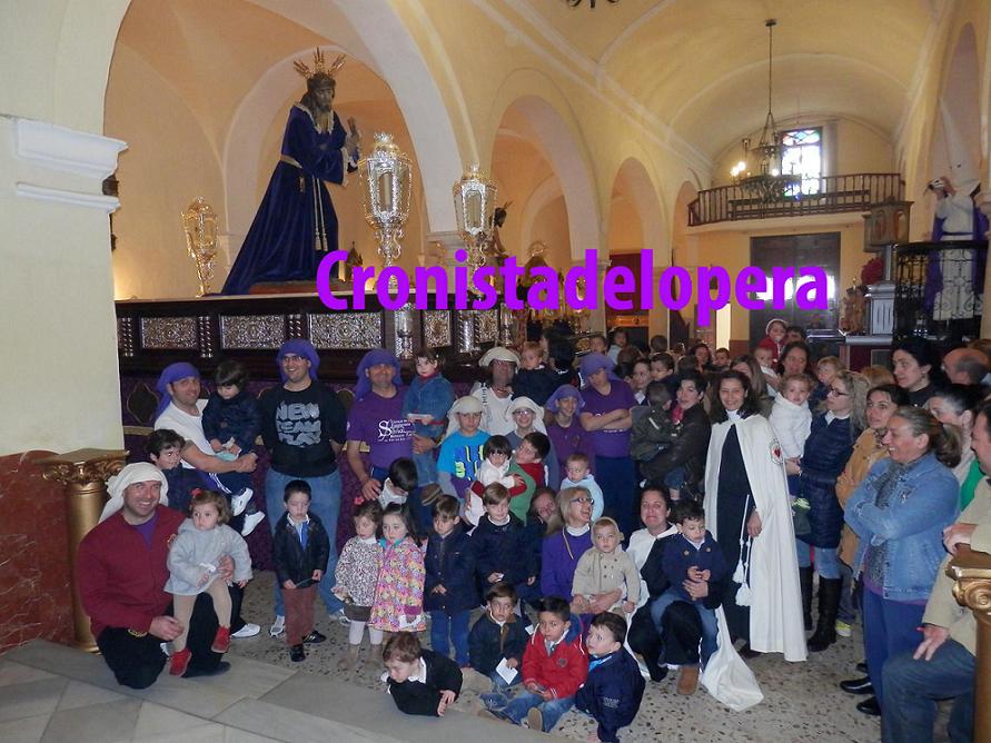 Los alumnos de la Escuela Infantil Niño Jesús conocen la Semana Santa Loperana