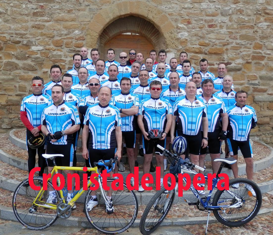 Se presenta oficialmente en Lopera el nuevo Club Ciclista "Lopera Bike" compuesto por 53 socios.