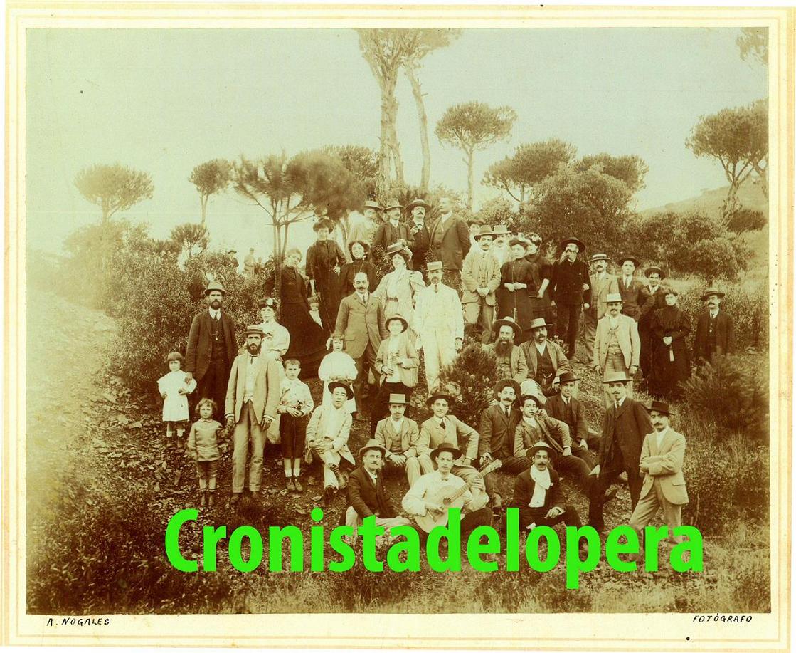 Loperanos de excursión en Sierra Morena en 1916