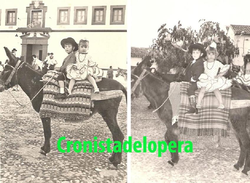 Dos estampas de la Romería de San Isidro del año 1967 y 1968