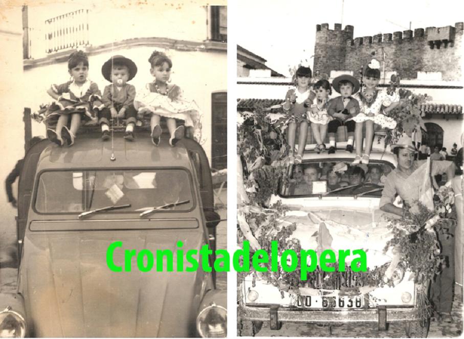 Dos estampas de la Romería de San Isidro del año 1966 y 1968