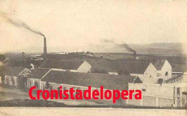 La Fábrica Cabrera. La primera fábrica de extracción de aceite de orujo de oliva en la Villa de Lopera en1894.