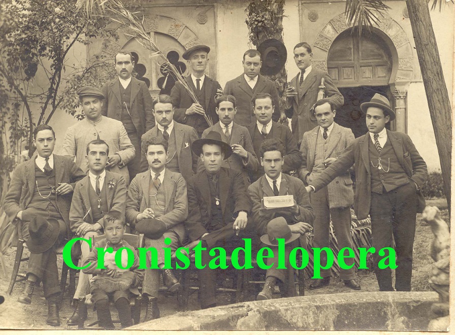 Gremio de Zapateros de Lopera del año 1924