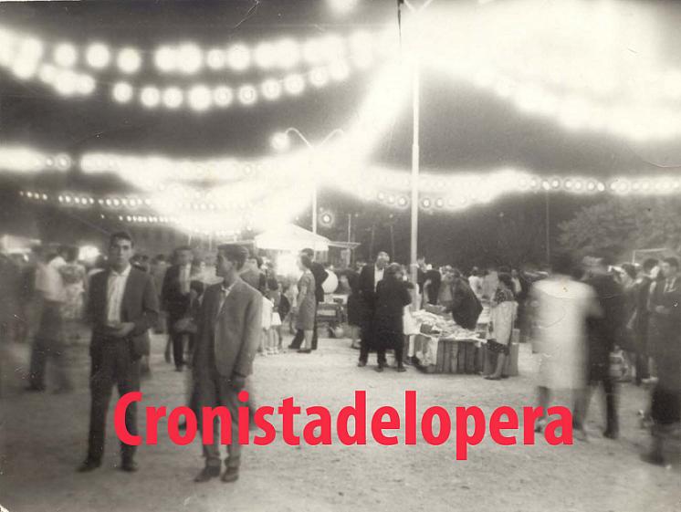 Una Feria de los Cristos nocturna de hace 50 años