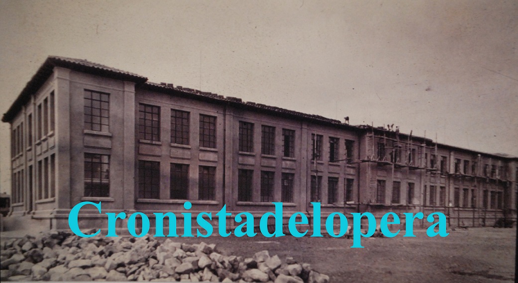 La Reconstrucción del Colegio de Lopera tras la Guerra Civil en 1942