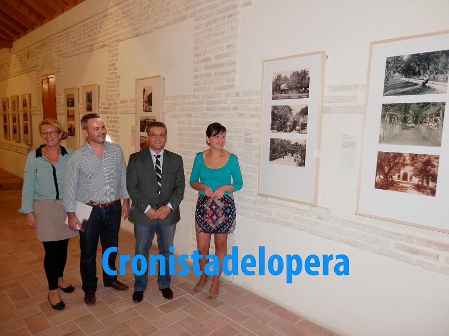La Casa de la Tercia de Lopera acoge la exposición  Paraísos del Antiguo Sur: Imágenes históricas de jardines de Andalucía y del Magreb
