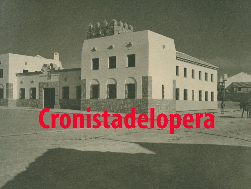 La Casa Cuartel de la Guardia Civil de Lopera en 1960