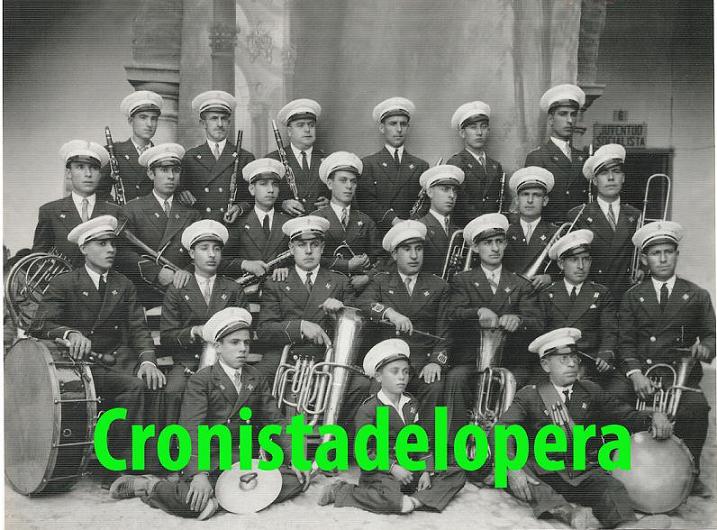 Banda Municipal de Música de Lopera del año 1932