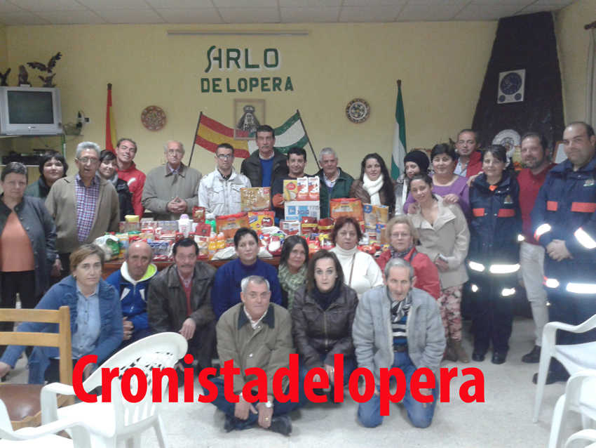 Solidaridad de ARLO donando 200 kilos de alimentos al Banco Municipal de Alimentos