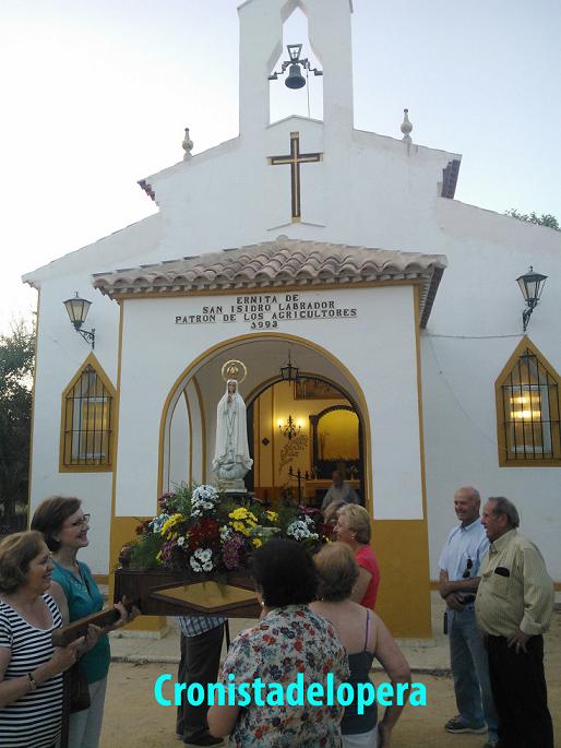 Tradicional Procesión de la Virgen de Fátima en el Paraje de San Isidro Labrador