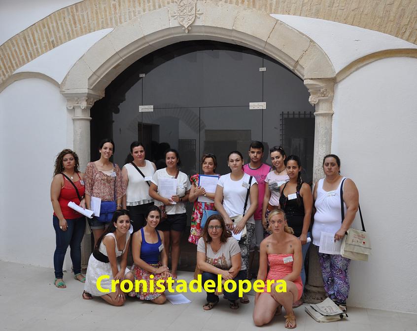 Quince desempleados de Lopera participan en un curso de Guía Turístico perteneciente al Proyecto Proempleo6